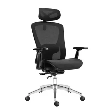 Expert 5.3 cadeira giratória de malha preta