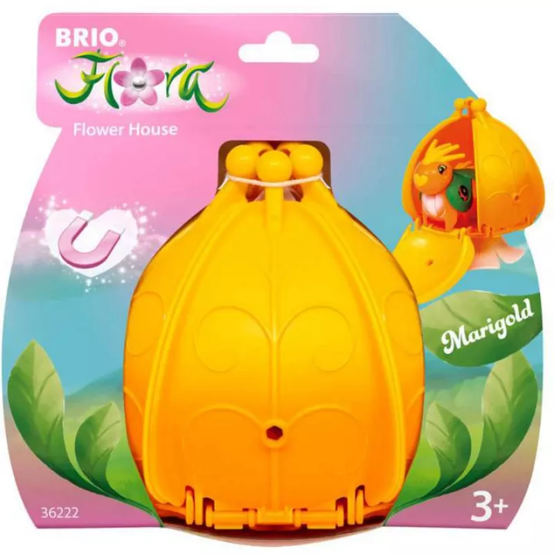 Casa de brincar BRIO Marigold Flower House verde amarelo 36222