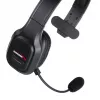 Headset Bluetooth Audiocore 74452 auscultadores cancelamento de ruído microfone call center Google Siri escritório sem fios