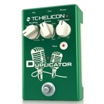 TC-Helicon Duplicator 000-DDX00-00010 — aparelho de duplicação vocal e efeito de reverb