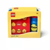 Conjunto de lanche LEGO 40580001 Bright Blue – Lancheira e conjunto de garrafa para crianças