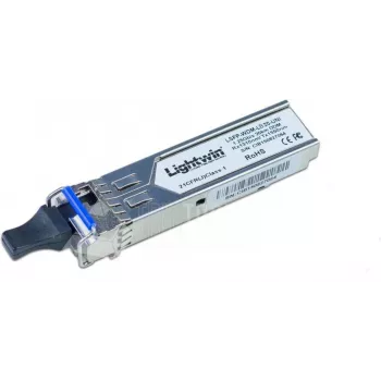 Lightwin WDM SFP 1000Base-LX monomodo, 10KM, SFP/XFP universalmente compatíveis (LSFP-WDM-LB10-UNI)