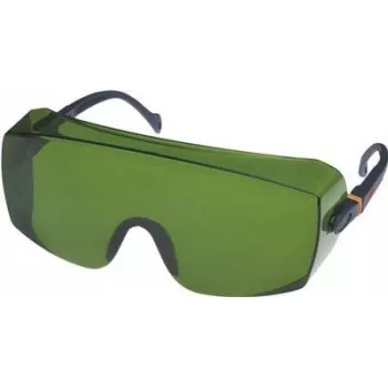 Óculos de segurança 3M 2805 verde IR 5.0, lente resistente a riscos, proteção total