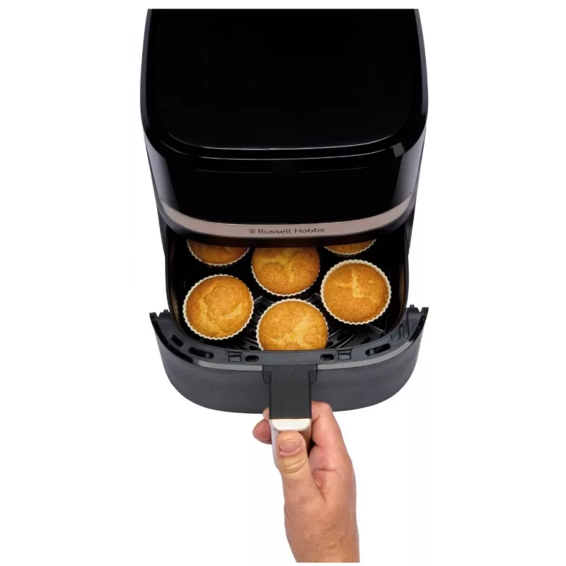 Fritadeira de ar quente Russell Hobbs Satisfry 4,3 l preta 27610-56 2761056 (27610-56)