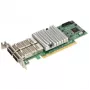 Supermicro Placa de Rede Dual-Port QSFP28 100Gbit LP CX-4 EN AOC-S100G-M2C Single