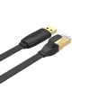 Unitek Y-SP02001B cabo de consola USB 2.0 para RJ-45, 1,8 m, preto