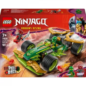 LEGO conjunto de construção NINJAGO Lloyds Action Speedster 71828, 181 peças, 2 minifiguras, idade 7+