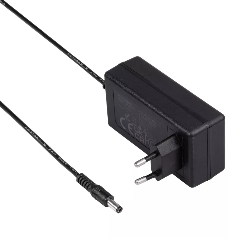 Fonte de alimentação universal Akyga AK-TB-35, 24 V, 2 A, 48 W, 5,5 x 2,1 mm, 1 m