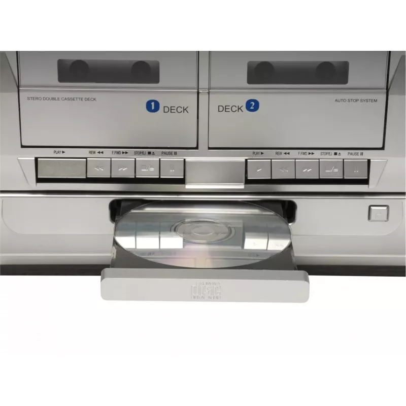 Denver MRD-166 sistema de música DAB+ com gira-discos, leitor de CD e de cassetes
