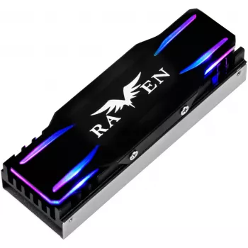Conjunto de arrefecimento M.2 SSD SILVERSTONE SST-TP03-ARGB com suporte ARGB