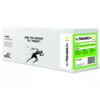 Toner para Brother TN248XLY TB-TN248XLYN 100% novo ciano