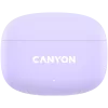 Auscultadores Canyon TWS-9 CNS-TWS9P – True Wireless – Bluetooth 5.4 – In-Ear – 6h + 30h de autonomia – estojo de carregamento USB-C – controlo tátil – roxo