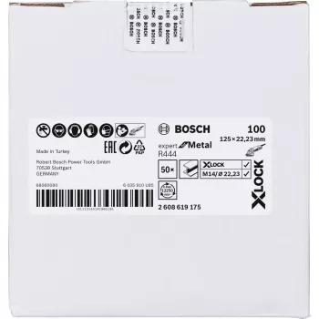 Acessório para ferramenta rotativa Bosch 2 608 619 175 disco de corte/lixa de aço