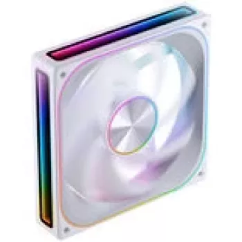 Ventoinha de caixa Jonsbo ZA-140W PWM ARGB 140 mm, branca, Infinity Mirror