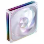 Ventoinha de caixa Jonsbo ZA-140W PWM ARGB 140 mm, branca, Infinity Mirror
