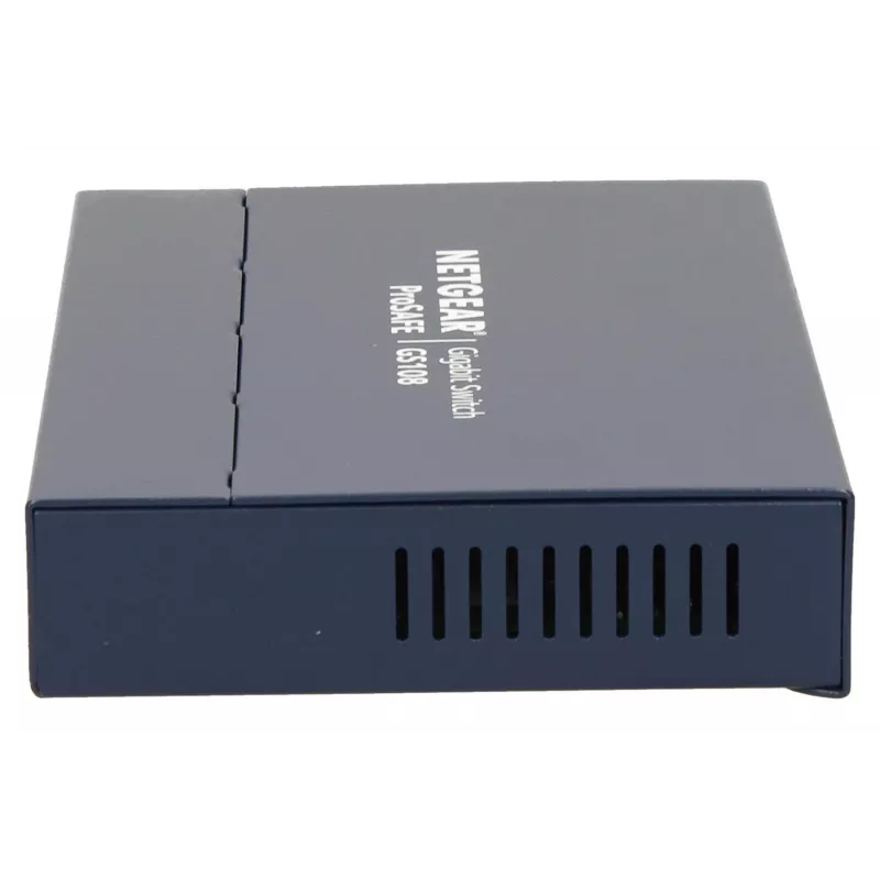Switch não gerido NETGEAR GS108GE, 8 portas, Gigabit Ethernet, 16 Gbit/s