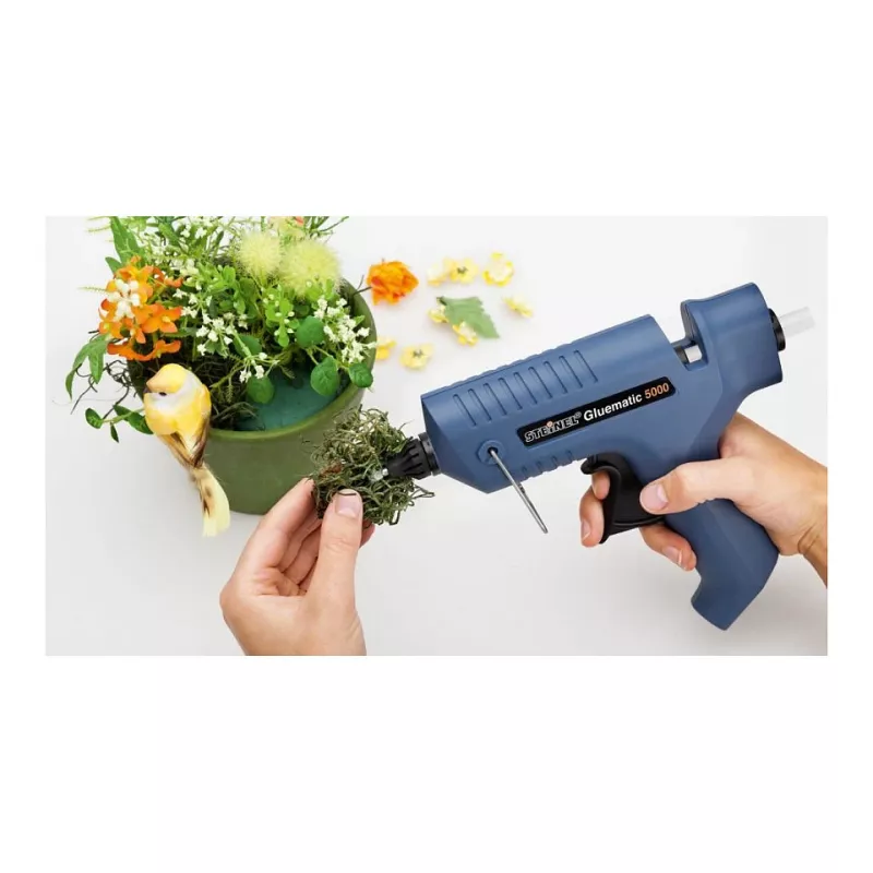 Pistola de cola quente STEINEL Gluematic 5000 azul 500 W