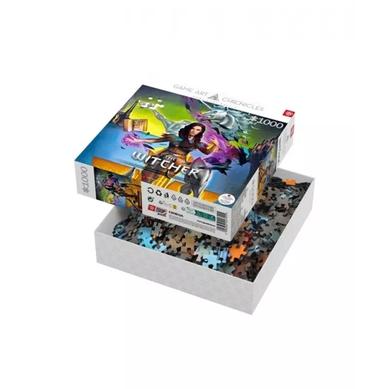 Puzzle Good Loot Game Art Chronicles: The Witcher Yennefer & Salvador Dali (1000 peças)