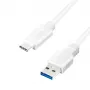 Logilink - Cabo USB - USB Type-A (F) para USB-C (M) - USB 3.2 Gen 1 - 3 A - 2 m - preto (CU0176)