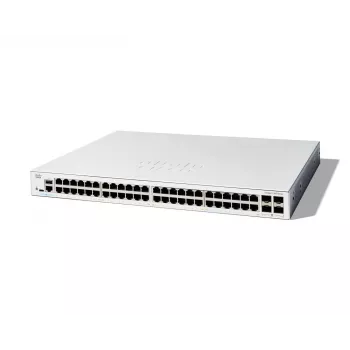 Cisco Catalyst 1300-48T-4G Switch gerido, 48 Port GE, 4x1GE SFP, Limited Lifetime Protection (C1300-48T-4G)