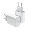 Carregador universal USB C 20W Power Delivery Branco