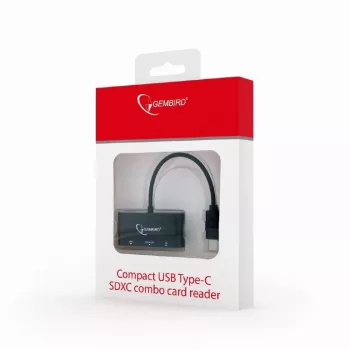 Leitor de cartões USB-C SDXC/Combo/preto