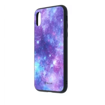 Película de vidro Tellur Cover Glass print para iPhone XS Max com impressão de universo