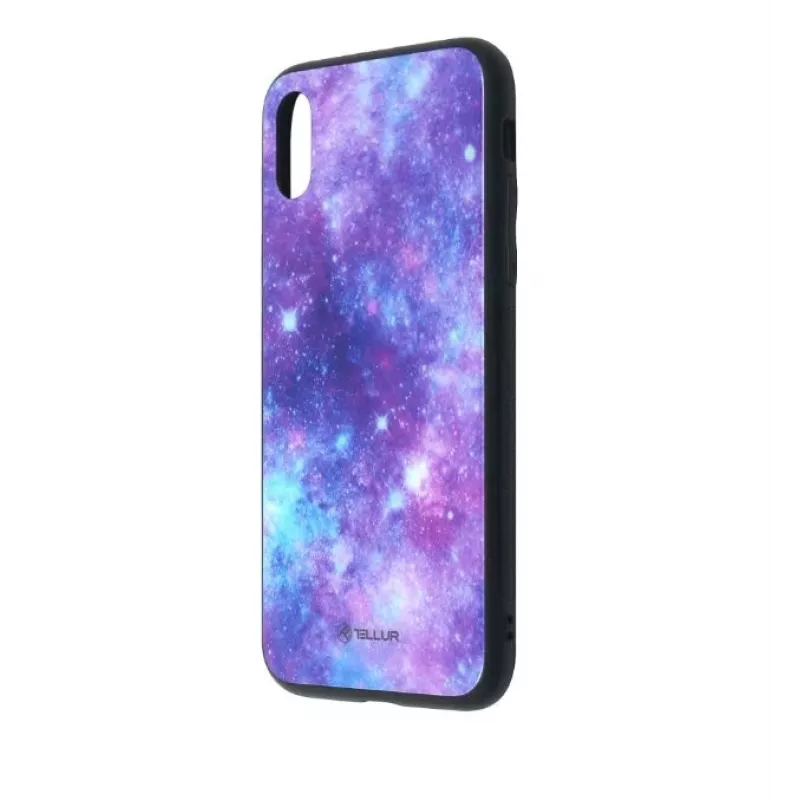 Película de vidro Tellur Cover Glass print para iPhone XS Max com impressão de universo