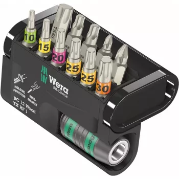 Wera 05057435001 pontas de chave de fendas 11 unid.