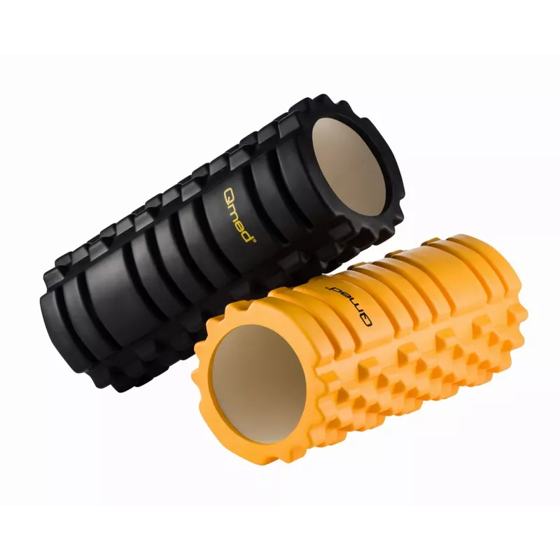 Rolo de espuma de reabilitação MDH DRQM3R0KBXXXP — EVA, diâmetro 14 cm, comprimento 33 cm, Shore 65, carga máxima 180 kg, laranja