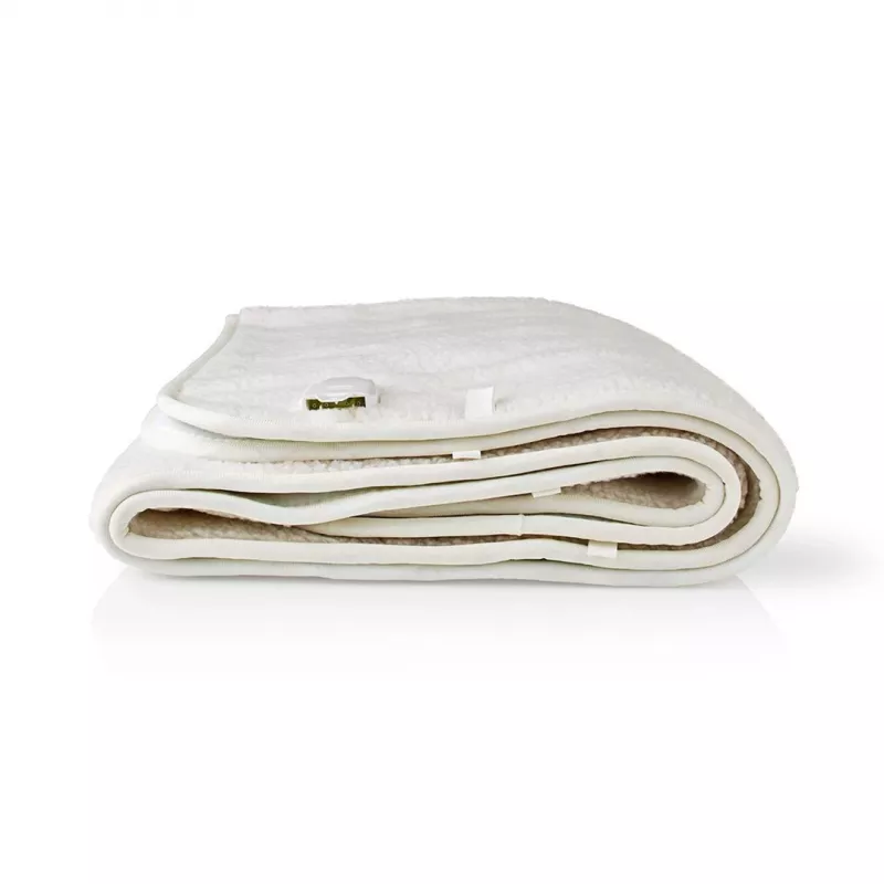 Cobertor elétrico de cama individual Nedis PEBL120CWT1, 150 x 80 cm