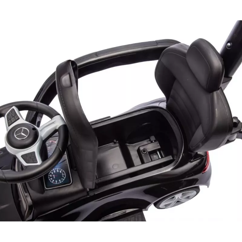 Carro deslizante milly mally Mercedes Classe C preto, modelo 6107