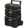 Caixa de armazenamento de ferramentas DeWalt DWST83402-1, preto/amarelo, 554×500×1150 mm