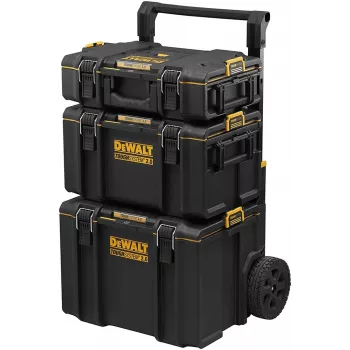 Caixa de armazenamento de ferramentas DeWalt DWST83402-1, preto/amarelo, 554×500×1150 mm