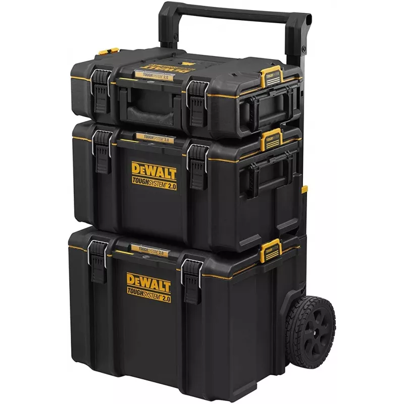 Caixa de armazenamento de ferramentas DeWalt DWST83402-1, preto/amarelo, 554×500×1150 mm