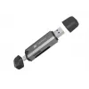 Leitor de cartões SCARAB 3 USB A/C SD/MICRO USB 3.