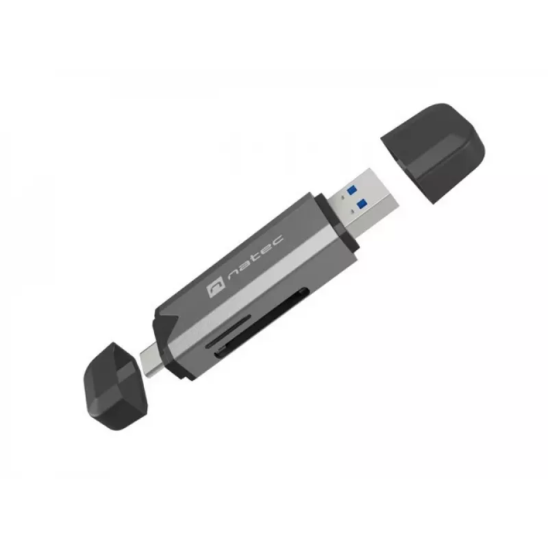 Leitor de cartões SCARAB 3 USB A/C SD/MICRO USB 3.