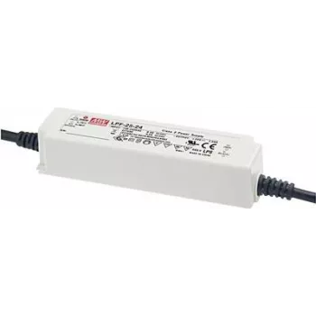 Driver LED MEAN WELL LPF-25-24 25,2W 1,05A tensão constante corrente constante