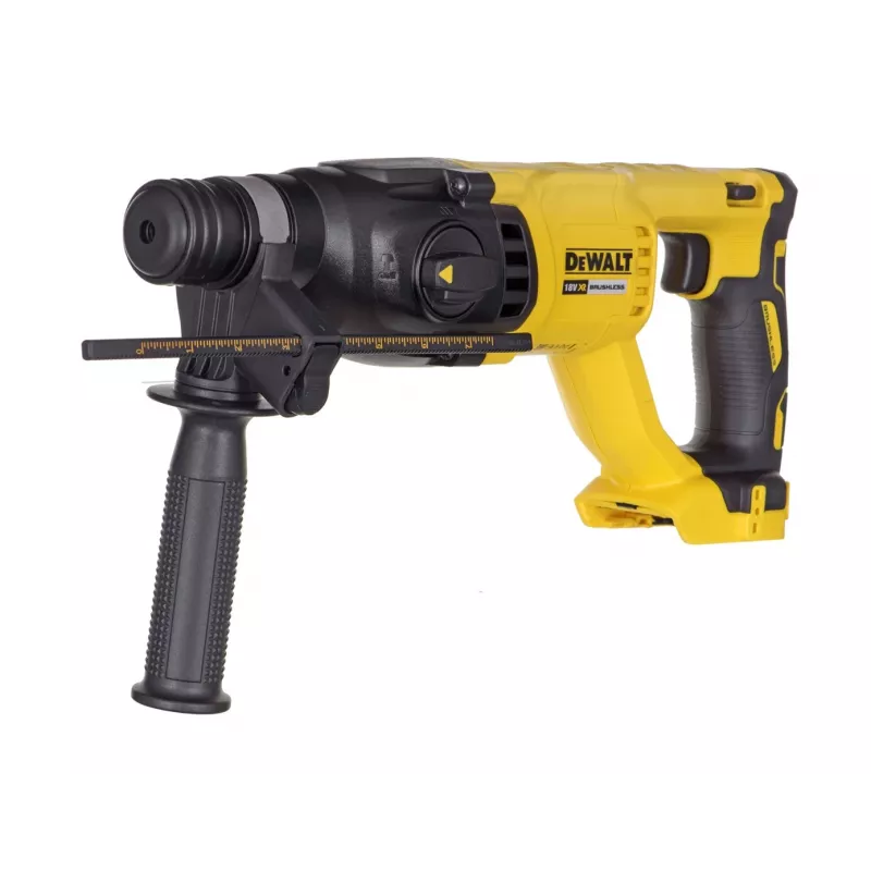 Martelo perfurador DeWalt DCH133N-XJ, 18V sem fios, bateria 5 Ah, SDS-Plus, 2,6 J de força de impacto, broca para betão 26 mm