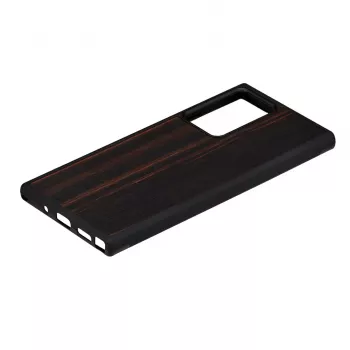 Capa protetora Man and Wood para Samsung Galaxy Note 20 Ultra — Ebony preta