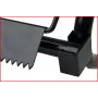 Suporte de parede KS TOOLS 800.0160 para rolos de papel — dispensador de parede em metal