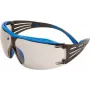 3M SF407XSGAF-BLU óculos de segurança óculos de proteção plástico, policarbonato azul, cinzento