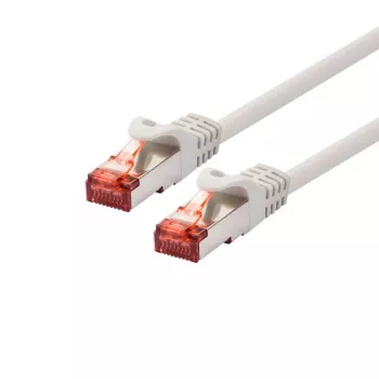 Cabo de rede LOGON TCF66F015I RJ-45 Cat6a 1,5 m marfim