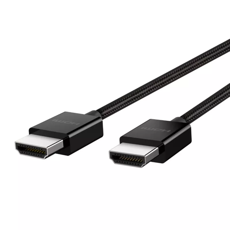 Belkin Ultra High Speed - Cabo HDMI - HDMI (M) para HDMI (M) - 2,0 m - preto (AV10176BT2M-BLK)