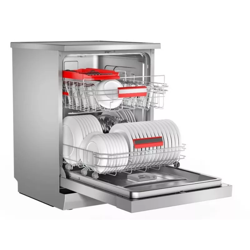 Toshiba DW-14F5EE(S)-PL máquina de lavar loiça de instalação livre, 60 cm, 14 conjuntos, prateada