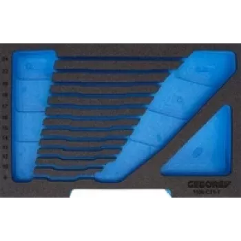 Espuma de inserção Gedore EI-1100 CT1-7, 230 x 157,5 mm