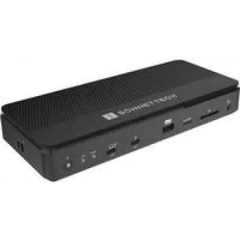 Sonnet Echo 13 Thunderbolt 5 Dock SSD Com fios Preto 140W Power Delivery