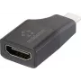 Renkforce RF-6418168 Adaptador USB-C® / HDMI [1x ficha USB-C® - 1x conector fêmea HDMI] preto (RF-6418168)