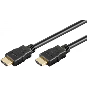 Cabo HDMI Goobay 60627 High Speed com Ethernet, 4K/60Hz, preto | HDMI | 15 m