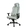 Cadeira gaming Arozzi Vernazza SoftFabric Pearl verde – assento gaming ergonómico, tecido suave